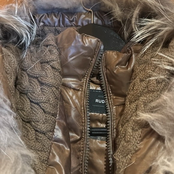 Fancy Rudsak down filled jacket with fur - Picture 2 of 6